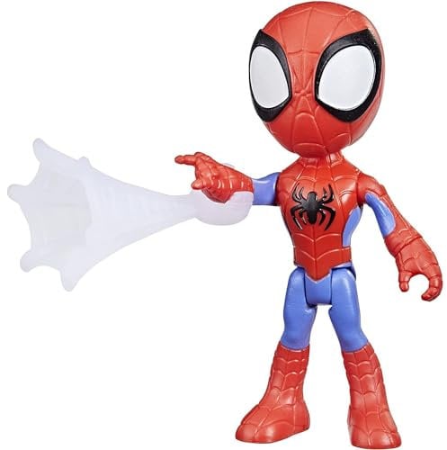 Marvel Spidey and His Amazing Friends Spidey Figur, 10 cm große Action-Figur und 1 Accessoire, für Kinder ab 3 Jahren