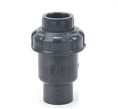 20 mm 25 mm 32 mm 40 mm 50 mm Schwarz Upvcnon-Return-Klappenventil Einwegventil 20 mm inneres Rückschlagventil vertikal und horizontal Allgemein 1St
