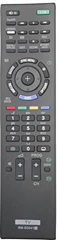 ALLIMITY RM-ED041 RMED041 Fernbedienung Ersetzen für Sony Bravia TV KDL-32RD433 KDL-40RD453 KDL-46EX729 KDL-46R473A KDL-40R455C KDL-40NX720 KDL-40EX727 KDL-40R470A KDL-40EX524 KDL-46EX728