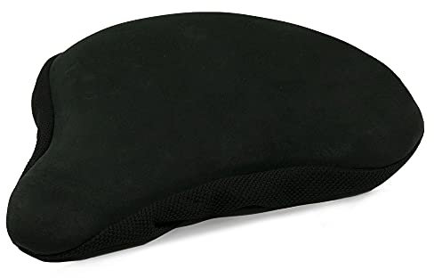 Vani Fahrradsattel-Bezug für City-Fahrrad, E-Bike, Trekkingrad, Hollandrad - bequemes Sattel-Polster - Gel Sattel-Überzug - Fahrradsattel-Kissen