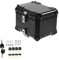 Yctze Motorrad Heckkasten Aluminium Topcase Universal Black 45L Motorrad Adventure Aluminium Topcase Heckbox Gepäck