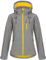 Ankerglut Damen Damen mit Abnehmbarer Kapuze Gefüttert Übergangsjacke Windbreaker #Ankerglutfreude Softshelljacke, Grau, 40 EU