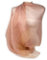 Stola oro rosa cerimonia elegante coprispalle misto seta brillantini foulard cipria scialle grande sciarpa lurex matrimonio per giorno abito da sera ragazza signora primavera estate 2025 rose-gold