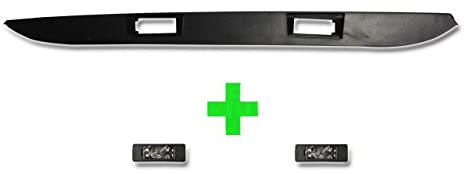 Rear Door Number Plate Light X2 + Lamp Holder Strip Competible Fit For VW 2006-2017