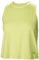 Helly Hansen W Ocean Cropped Tank Top Sunny Lime Womens M