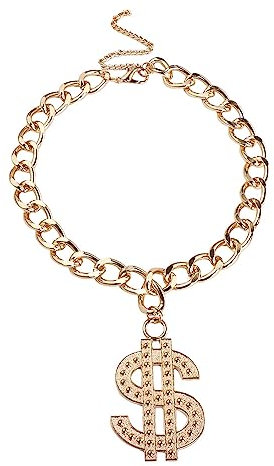 Goldkette Hundehalsband Einstellbare Kubanische Link Hund Halskette mit Kristall Dollar Zeichen Anhänger Lustige Welpen Katze Schmuck Kostüm Zubehör