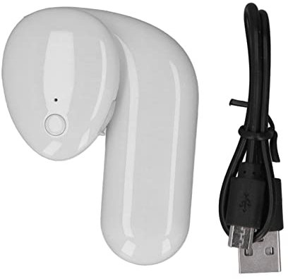 Ohrenwärmer, Elektrisch Beheizter Ohrenwärmer, Dreistufige Temperaturregelung, Verstellbares Drehwellendesign, USB-beheizte Ohrenschützer Für Arbeiten Im Freien(Weiß)