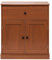 Rebecca Mobili Mobiletto Autoportante, Armadietto Multiuso, Marrone, Truciolato Melanimico, Igienico, per Bagno Ingresso - Misure HxLxP: 70 x 60 x 30 cm - Art. RE6902