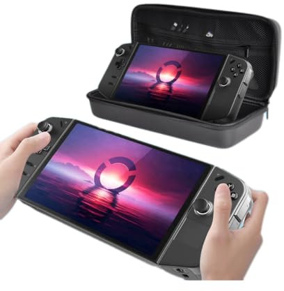 LYEAA Hard Carrying Case for Lenovo Legion Go Handheld Game Consoles Travel Handbag Shockproof with Mesh Pocket Anti-Drop Portable Storage Bag for Legion Go Accessories