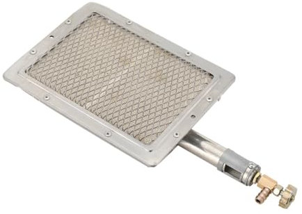 YILIKISS Barbecues Infrarotbrenner Gasgrill infrarot keramikbrenner ersatzteile seitenbrenner Gas Camping Brenner Gas gasbrenner Keramik Keramikheizung Kochen Barbecue 22 * 17cm