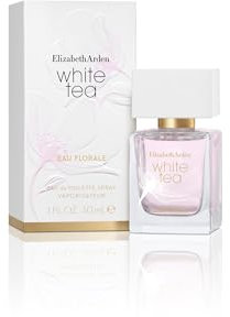 Elizabeth Arden - White Tea Eau Florale Eau de Toilette, Femininer und Zarter Parfüm, mitt Wunderschönen Blumen und Reichhaltigen Inhaltsstoffen - Parfüm für Damen - 30 ml