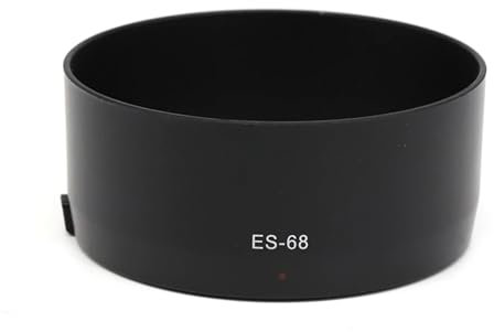 for Objectif for Canon EF 50mm F/1.8 STM, Pare-Soleil à baïonnette, Remplacement for Canon ES-68