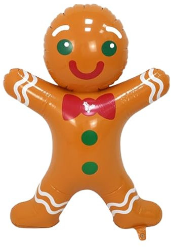 Bateaux gonflables de Noël Casse-noisette – Décorations de Noël gonflables en d'épices | Bonhomme gonflable en d'épices pour fête de Noël