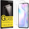Coiwxmoi 2 Piezas Protector de Pantalla para Xiaomi Redmi 9A, Xiaomi Redmi 9C, Cristal Templado Antiarañazos Dureza 9H Antihuellas Sin Burbujas Ultra HD Resistent Transparente Vidrio Película