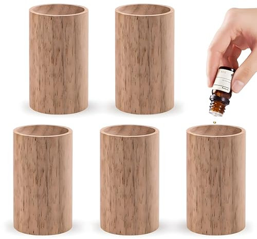 5 Stück Zirbenwürfel,Raumduft Diffuser,Diffusor,Duft Diffuser,Multifunktional,Leicht,Geeignet für Autos,Konferenzräume (3 cm Durchmesser und 5 cm Höhe) (Brasilianisches Palisanderholz)