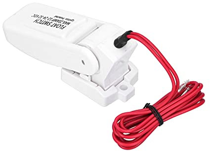 Interruptor de Flotación Barco Bilge Bomba de Agua de Agua Eléctrica Bille de Sentina y Bomba de Bote Automática Interruptor de Flotación DC32V/24V/12V para Botes