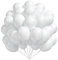 ENLACE Luftballons Weiß, 100 Stück 10 Zoll Makronen Weiß Luftballon, Weiße Luftballons Hochzeit, Latex Ballons für Hochzeit Geburtstag Babyparty Baby Shower Verlobung Party Deko