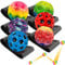 6 Stück Ball Mit Schnur Jump Ball Springball Mit Schnur, Bouncing Ball Handgelenk Bouncing Ball Bewegung, Interaktives Spielzeug Zum Stressabbau Für Kids Im Freien Handgelenk Ball Mit Schnur(Bunt)