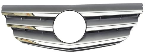 Compatibile con Mercedes Benz Classe B W169 Griglia Middel Net Front Center Bunper Grill Argento Sostituisci la parte Auto Auto