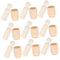 Toyvian 10 Juegos Sets de Muñecas de Madera y Tazas de Madera para Pintar de Adornos Diy para Pintura y Manualidades