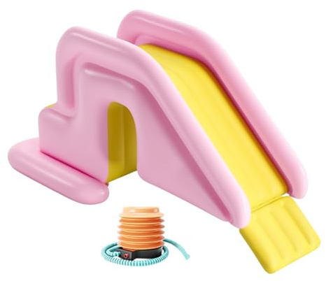 Inflatable Swimming Pool Slide - Inflatable Water Slide For Pool | Paddling Pool Slide | Children Entertaining Water Game Toy For Ball Pit And Swimming Pools Yard