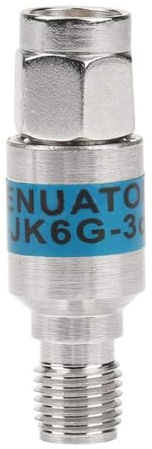 Koolenry Premium 2W 6DB SMA Attenuator, DC-6GHz SMA Male to Female, 50ohm Coaxial for Telecommunication Sectors