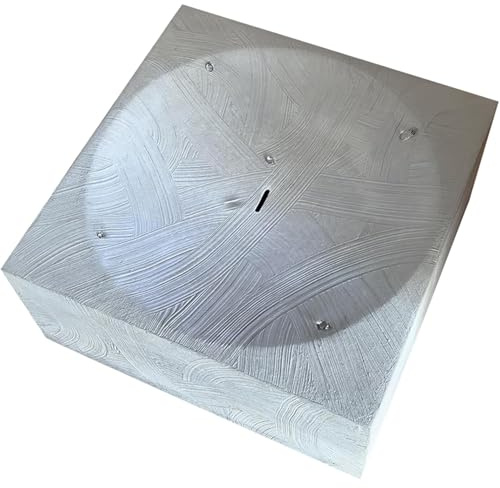 oiakus Moderne Skulptur Aus Fließendem Wasser, Tischbrunnen, Mit Fernbedienung, Wasserspeicherkapazität 600 Ml, Integrierter Anti-Verstopfungsfilter, Für Meditation, Büro, Wohnzimmer