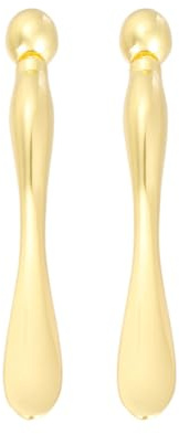 HINTRMENT Augenmassage Stab aus Zinklegierung 2 Stück Kompakt und Tragbar zur Anwendung mit Augencreme für Entspannende Gesichtspflege Zuhause