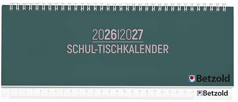 Betzold Tischkalender Schule Quer-Kalender | Lehrer-Kalender, Planer, Schreibtisch