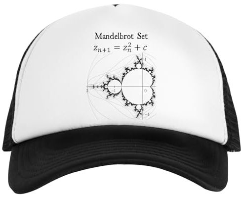 Mandelbrot Set Fractal Barn Vit Snapback Barn Baseballkeps Kid White Snapback Children Baseball Cap