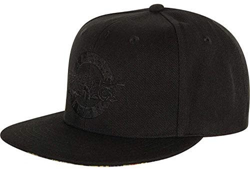 Guns N' Roses Circle Logo Official Mens Black Baseball Cap One Size Snap Back
