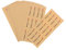 BESTOYARD 240 Stücke Handmade Etiketten Aufkleber Verpackung Dichtung Aufkleber Kraft Aufkleber für Umschläge Geschenke