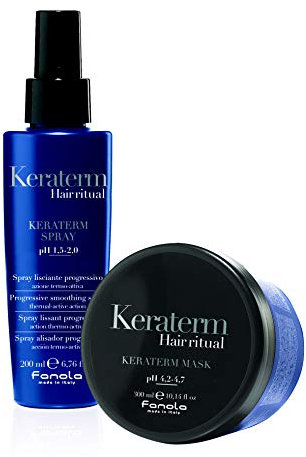 Fanola KERATERM Set: Hair Ritual Spray 200 ml & Hair Ritual Maske 300 ml