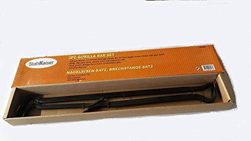 Brechstangen Nageleisen Stemmeisen Kuhfuß Satz 350 600 900mm Kuhfuß Set 3 tlg