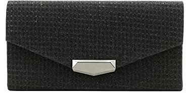 QUEEN HELENA Clutches und Abendtaschen Damen S512 Schwarz