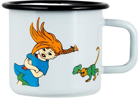 Muurla [W] Enamel mug 3,7dl The Strongest Girl in the World 3,7 dl