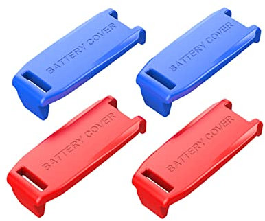 Cubierta de protección de batería TAKEWELL para batería SRAM AXS/eTap (4 Piezas), 2 Piezas * Azul + 2 Piezas * Rojo.