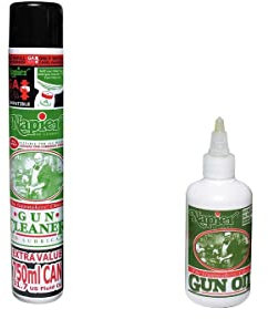 BushWear Napier Gun Cleaner 750ml Spray and Oil 125ml Bundle - A of one bottle oil, Excellent long term corrosion resistance