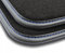 MatsMore Autoteppiche Automatten Velours Fussmatten passt für BMW 3er F30 2012-2018 - Premium, Leder, Blau fußmatten Auto - Erleben Sie neuen Fahrkomfort mit einem Velours- Auto fußmatten Satz für I