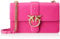 Pinko Love One Classic CL Vitello Seta, Donna, N17Q_Pink Antique Gold, Size