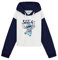 Disney Stitch Kapuzenpullover Mädchen Cropped Hoodie Kinder Teenager 7-14 Jahre - Hoodie Mädchen Geschenke (11-12 Jahre,Weiß/Marineblau)