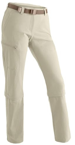 Maier Sports Arolla, Damen Wanderhose, Wasserabweisende Outdoorhose für Trekking und Hiking, Praktische Zipp-off-Funktion, PFC-frei, mSTRETCH pro 4 & Dryprotec
