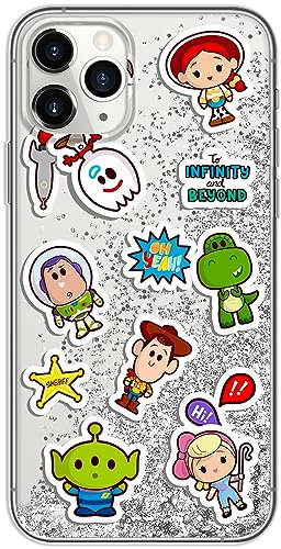 ERT GROUP mobile phone case for Apple Iphone 11 PRO original and officially Licensed Disney pattern Toy Story 015 optimally adapted to the mobile phone, with glitter overflow effect