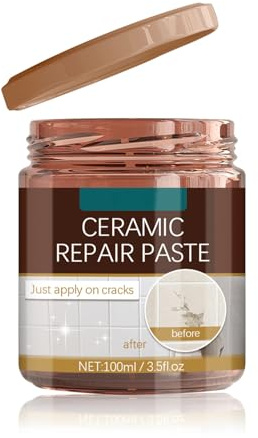 1/2/3/6 Stück Reparaturpaste für Fliesen - Fliesenreparaturcreme-Reparaturwerkzeug | Porzellan-Reparaturpaste | schnelles Reparieren von Fliesensplittern,Marmor-Reparaturset für Keramikporzellan,Risse
