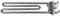 LUTH Premium Profi Parts Heizstab Mit Fühler kompatibel mit Electrolux 3792301305 für Waschmaschine