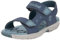 Timberland Garçon Unisex Kinder Moss Jump 2 Strap Sandals (Toddler), Noir foncé, 28 EU