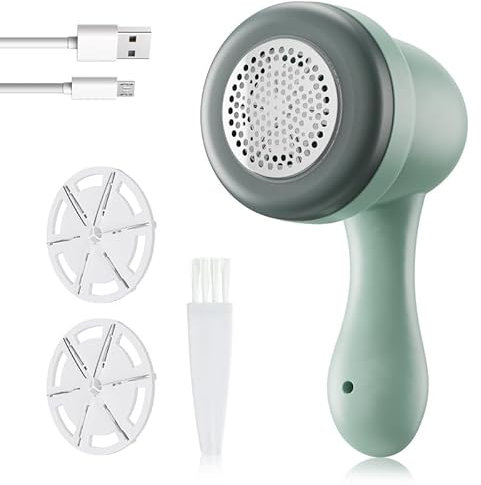 Levapelucchi Elettrico, Levapelucchi USB Ricaricabile Rimuovi Pelucchi Potente ed Efficace, Togli Pelucchi Elettrico per Abbigliamento, Maglioni, Lana, Divano, Moquette, Calzino, Lanugine