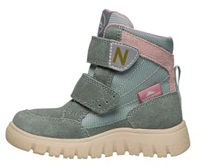 Naturino Rivo VL WP Suede, Fabric Sage-Pink
