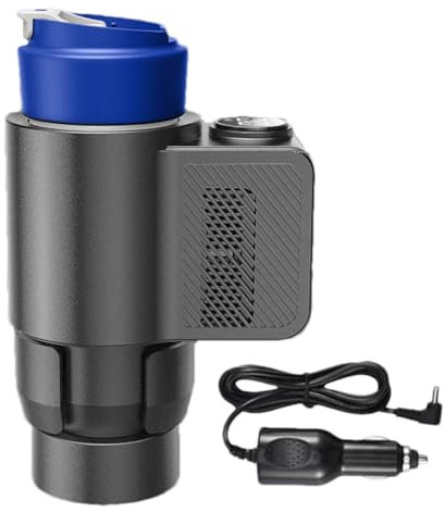 Bexdug Auto-Becherwärmer Kühler | Auto-Becherhalter | 12 V 36 W Halter mit sicherem Schutz, 2-in-1 Halter für Wasser, Milch, Kaffee, Getränke