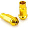 WTIXCRQ Radbolzen Radschraube Kompatibel Mit Suzuki Radmuttern Radbolzen Radschrauben Eisen Auto Unterlegscheibe Feststellradmuttern M12x1,5 M12x1,25 20 STK(Gold,M12x1.5)